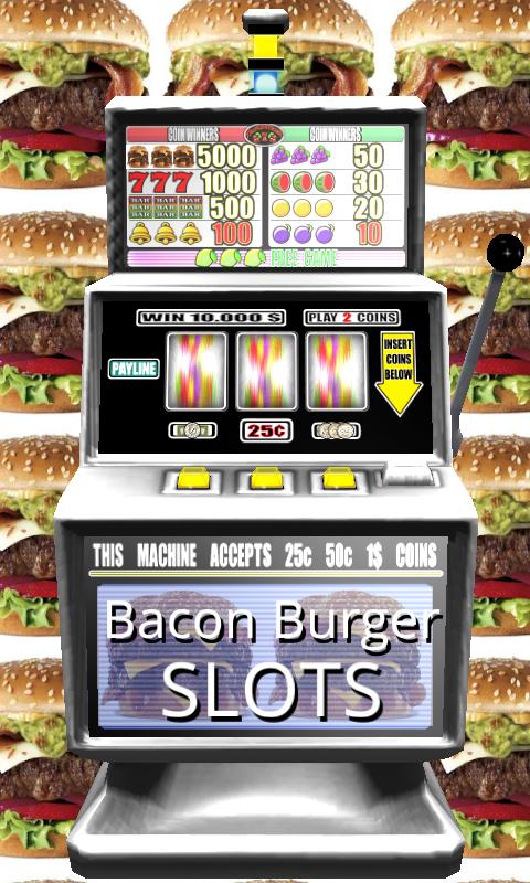 3D Bacon Burger Slots - Free