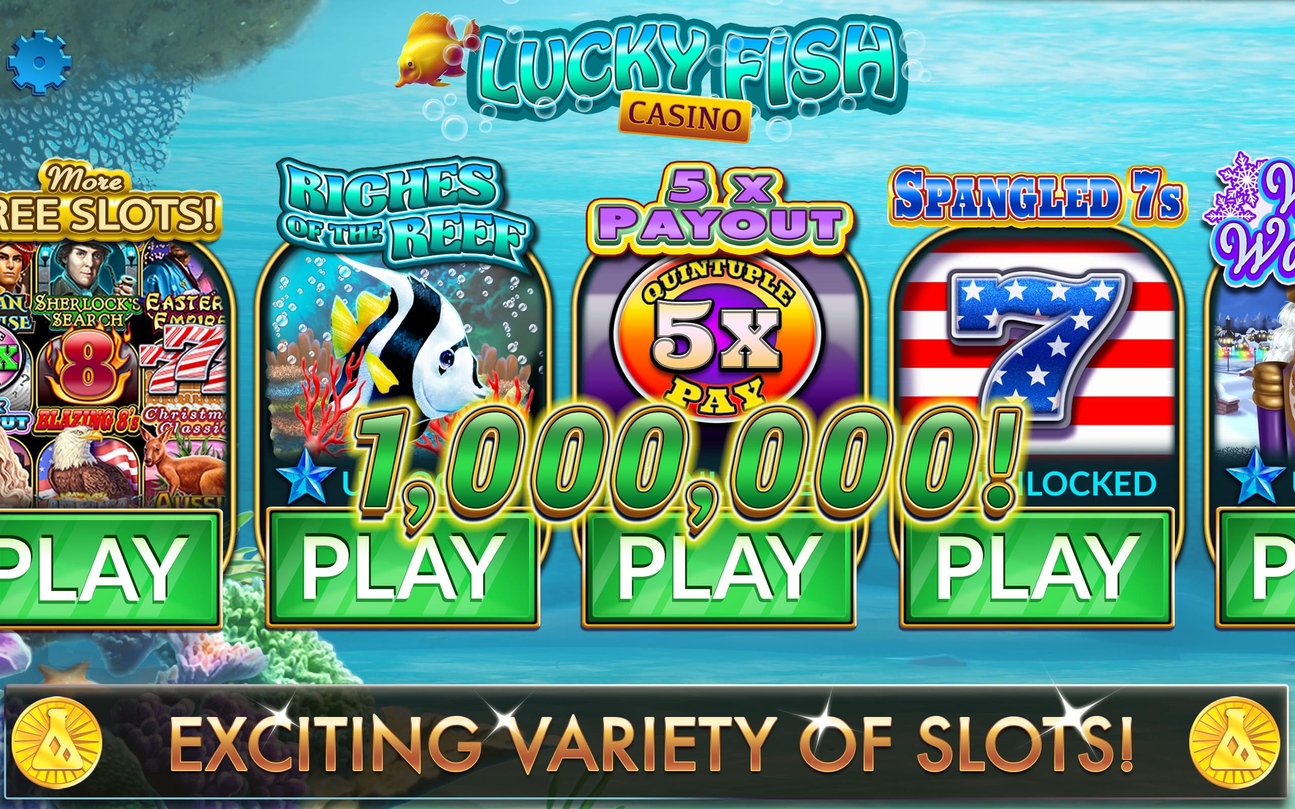 Slots - Lucky Fish Casino