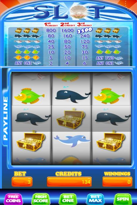 Under The Sea Slots 777