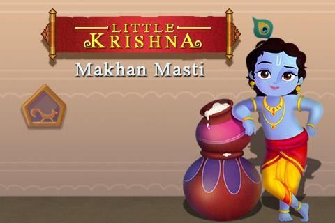 Little Krishna Makhan Masti