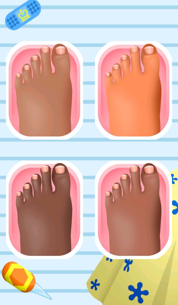 Girls Foot Doctor Games