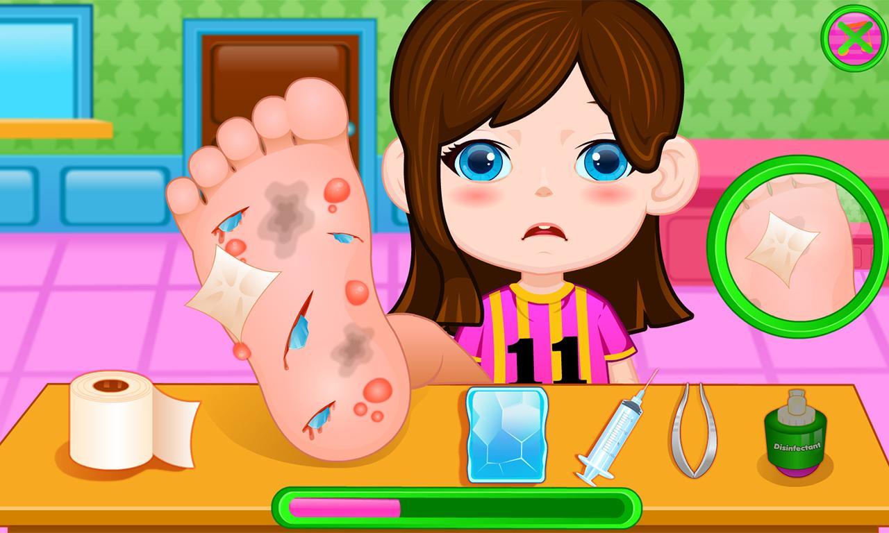 Big foot doctor game