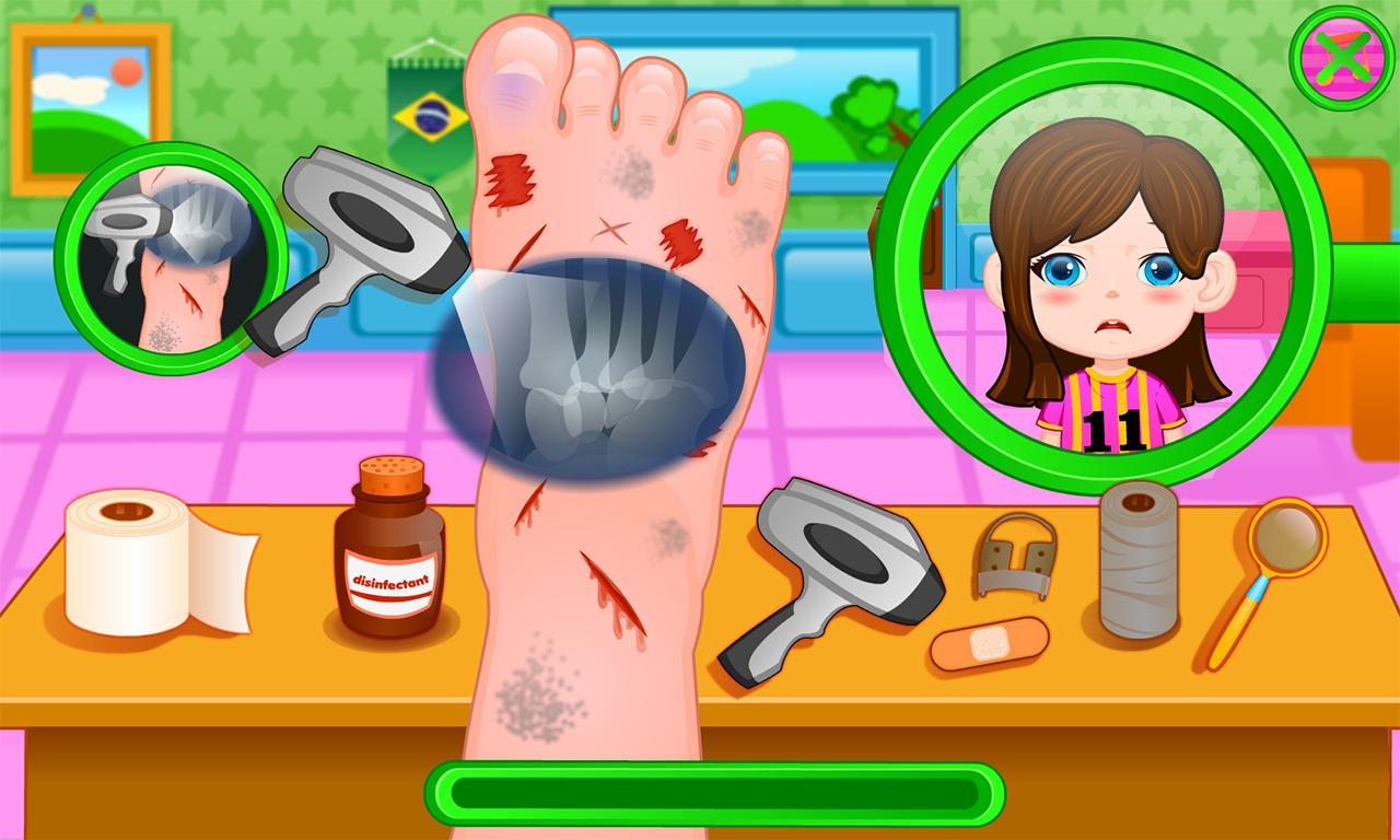 Big foot doctor game