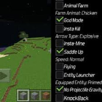 Ghost Hack Mod for MCPE