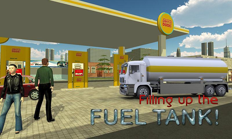 3D Water Truck Simulator