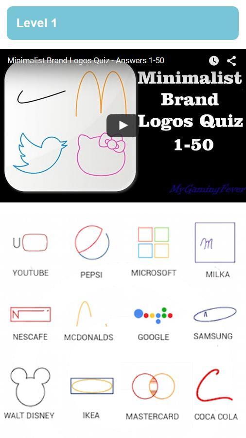 Answers Logo Quiz (Minimalist)