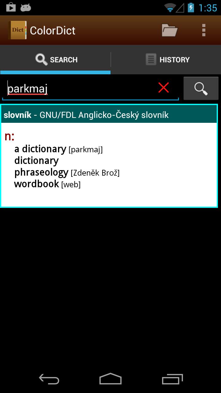 English Thesaurus Dictionary