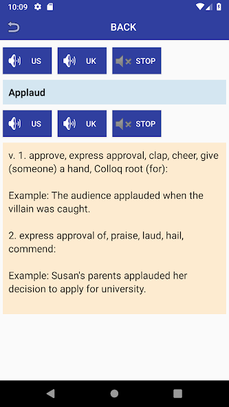 English Synonyms Dictionary