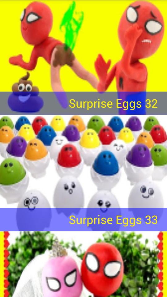 Surprise Eggs unboxing toys