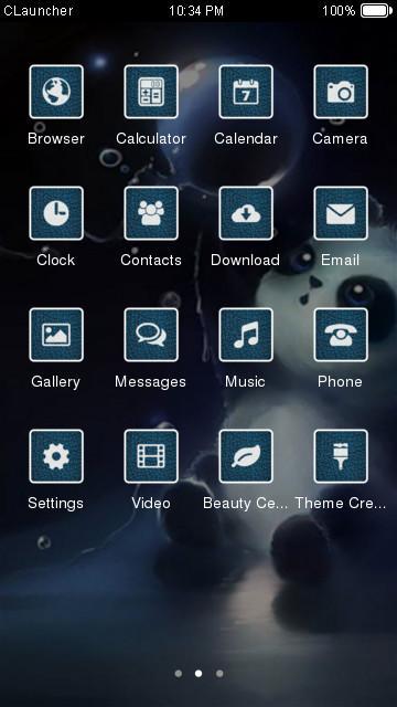 Best Panda Theme C Launcher