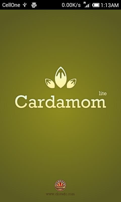 Cardamom : Send vCards via SMS