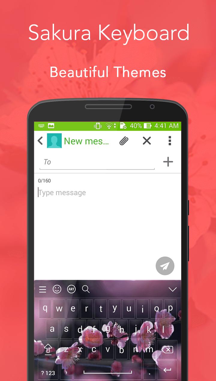 Sakura Theme Keyboard