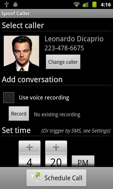 Spoof Caller