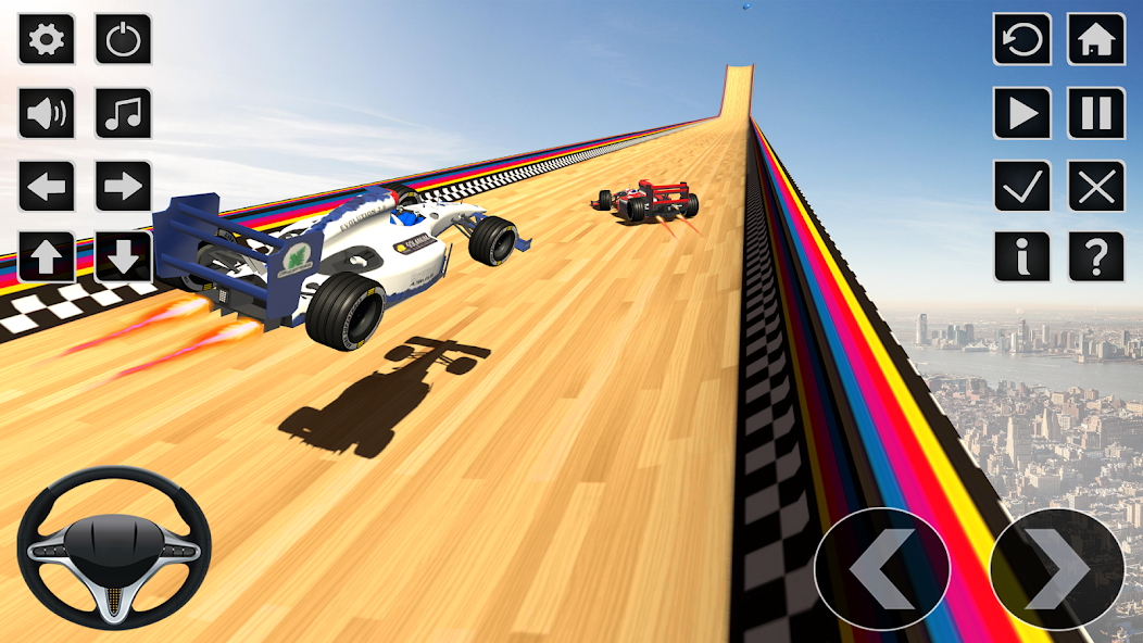 Formula Car Racing Stunt Games