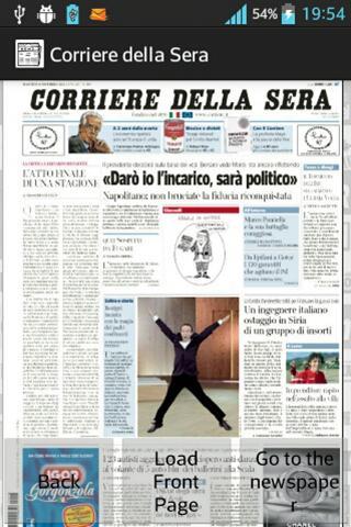 Italian newspapers