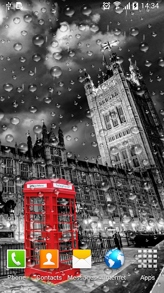 Rainy London Live Wallpaper