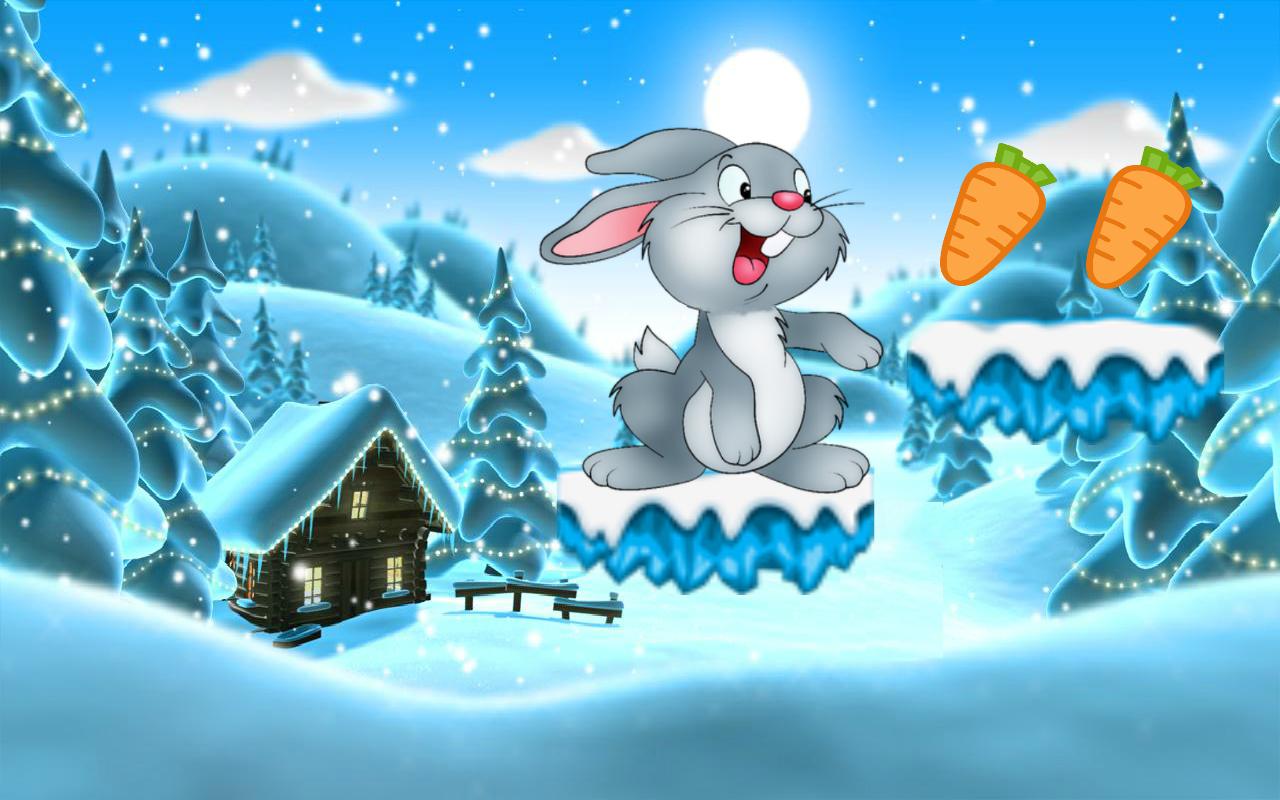 Super Bunny in Ice Land