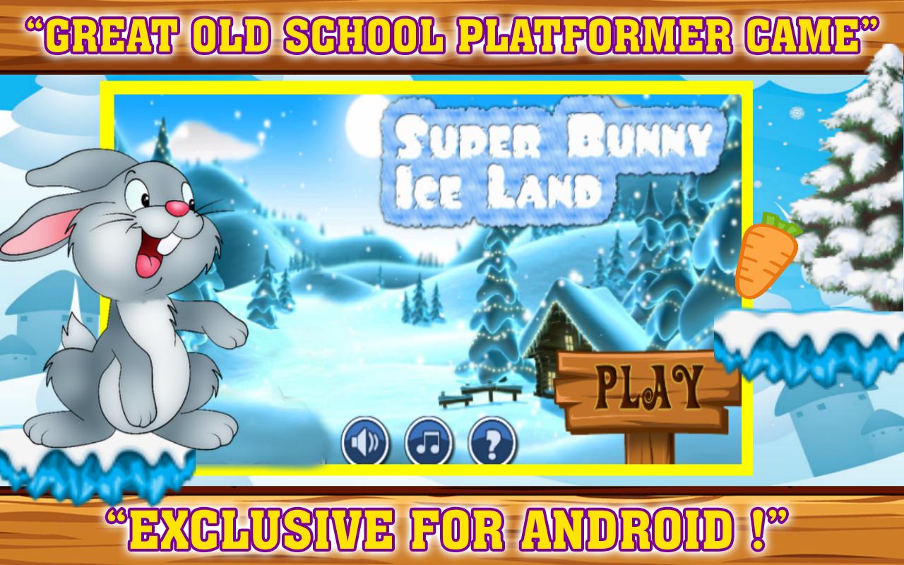 Super Bunny in Ice Land