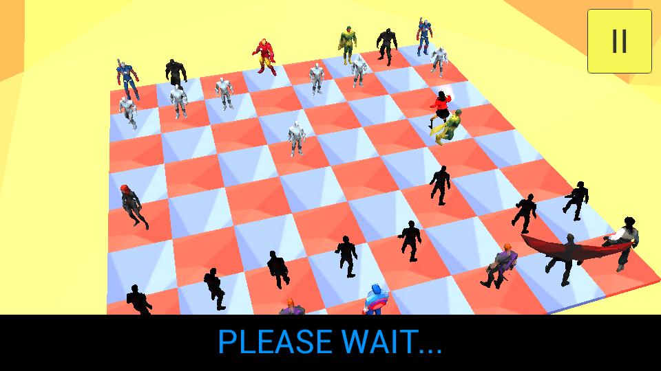 3d Super Hero Chess