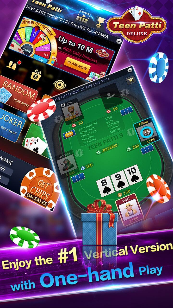 Teen Patti Deluxe-Real Rewards&Jackpot