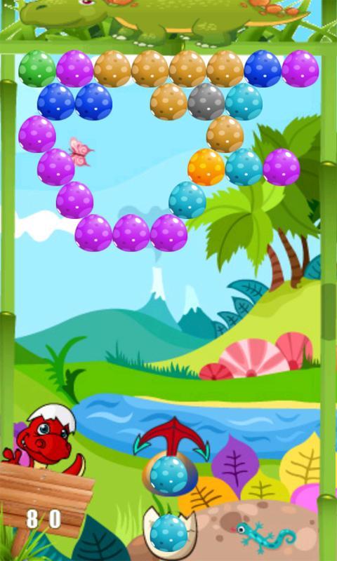 Dinosaur Bubble Shooter