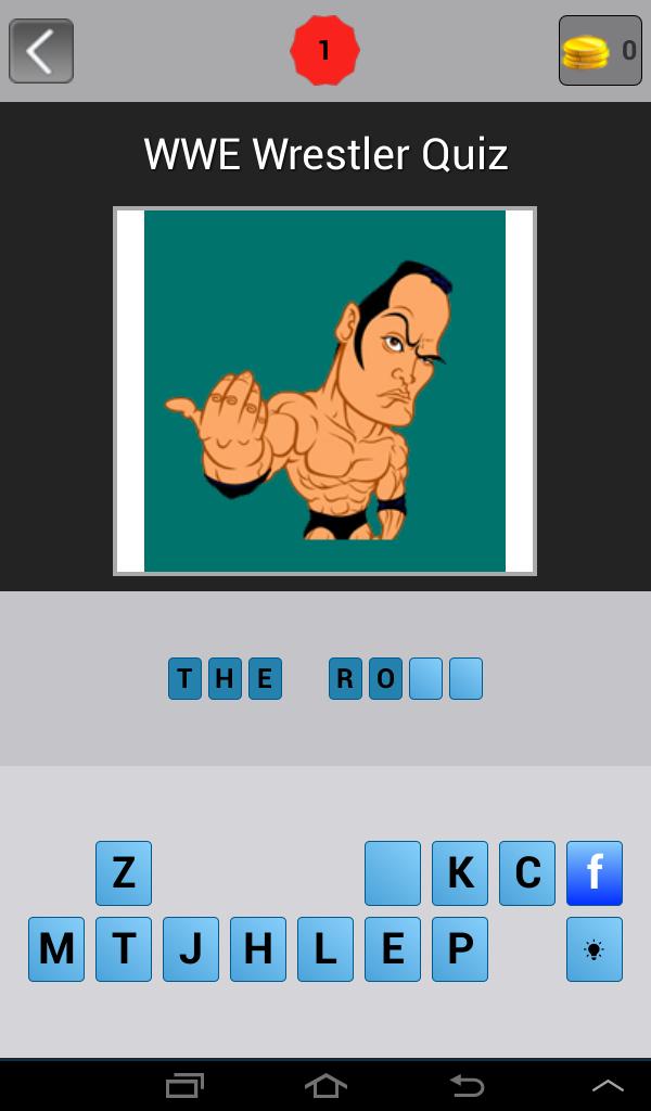 Guess The Wrestler Quiz