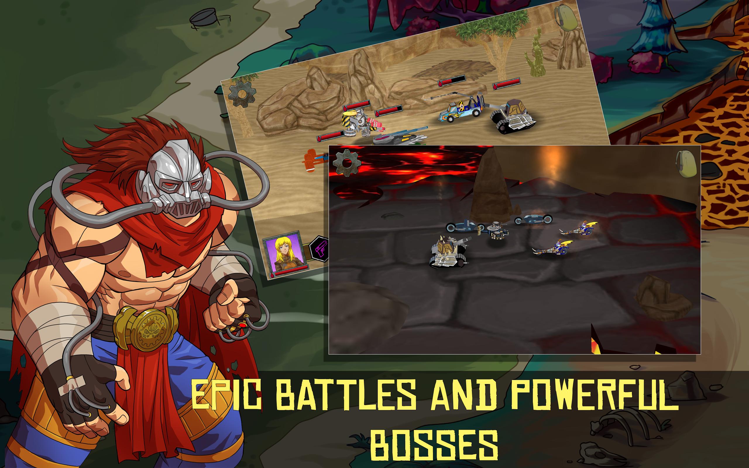 Wasteland Heroes - Boss Wars