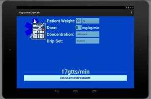 Paramedic Dopamine Calculator