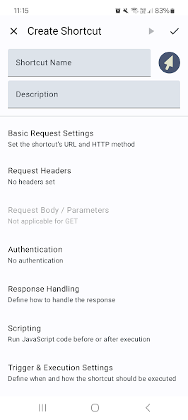 HTTP Request Shortcuts