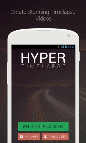 Hyper Timelapse