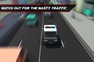 Blocky Pixel Car Traffic Racer