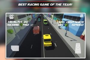 Blocky Pixel Car Traffic Racer