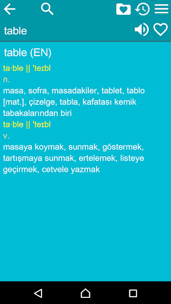 English Turkish Dictionary