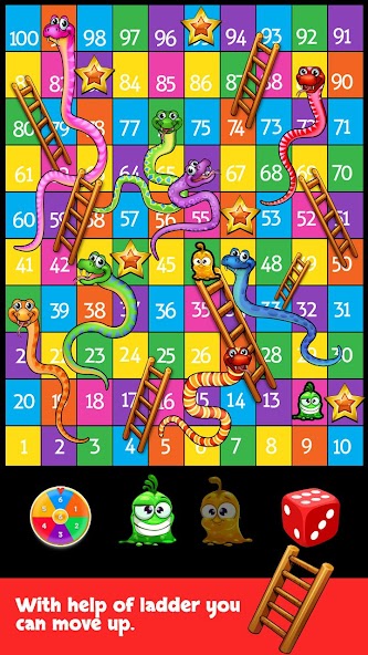 Snakes and Ladders - Dice Game