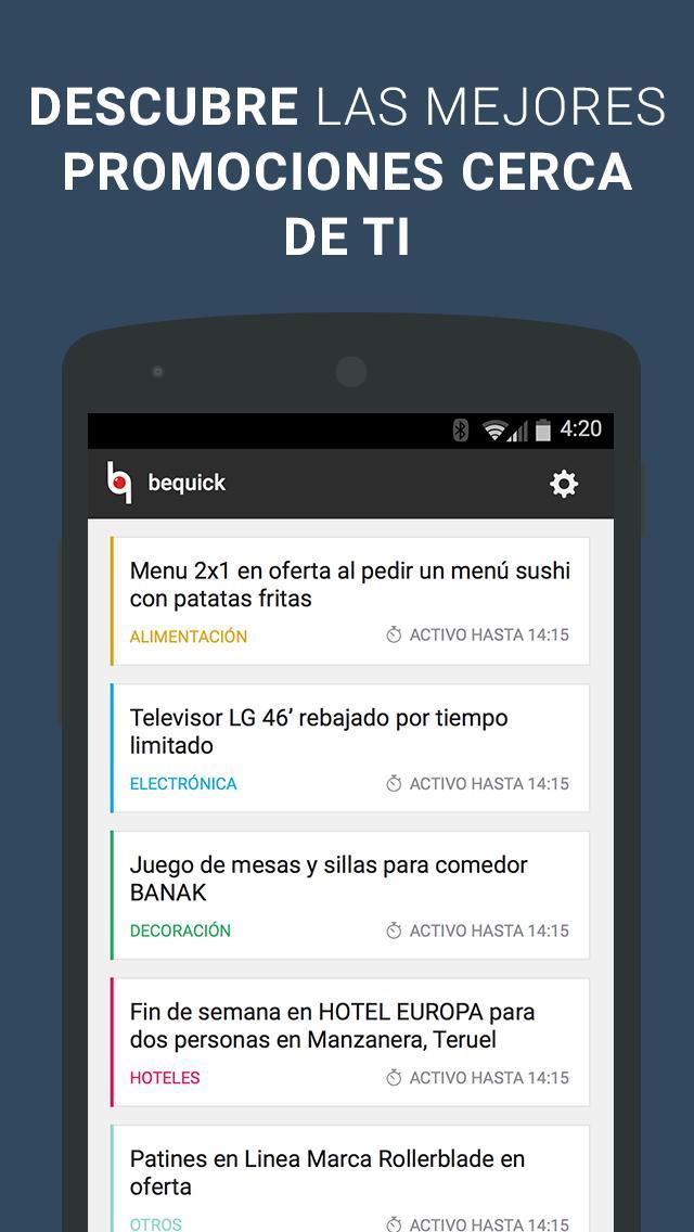 bequick - Ofertas y Descuentos