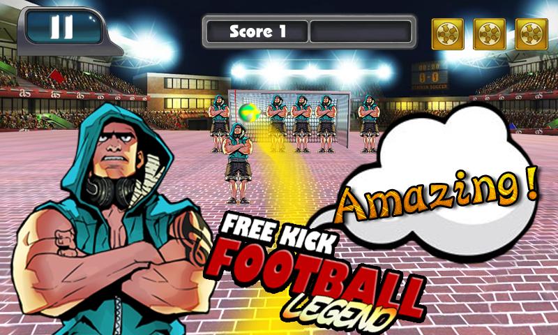 Free Kick Football Kickoff