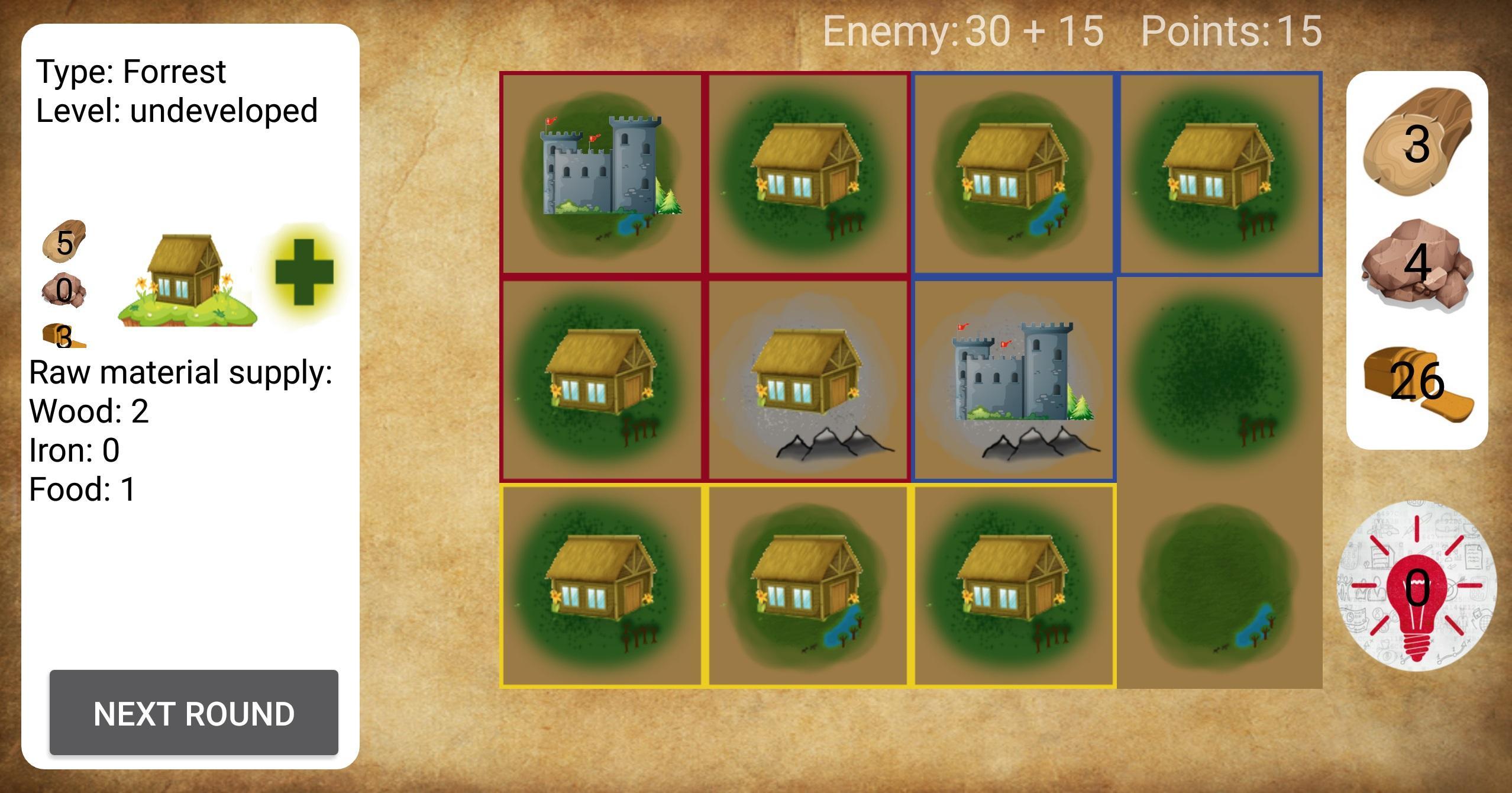 Medieval City Strategy