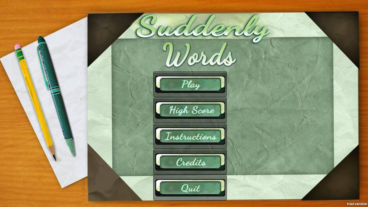 Suddenly Words!