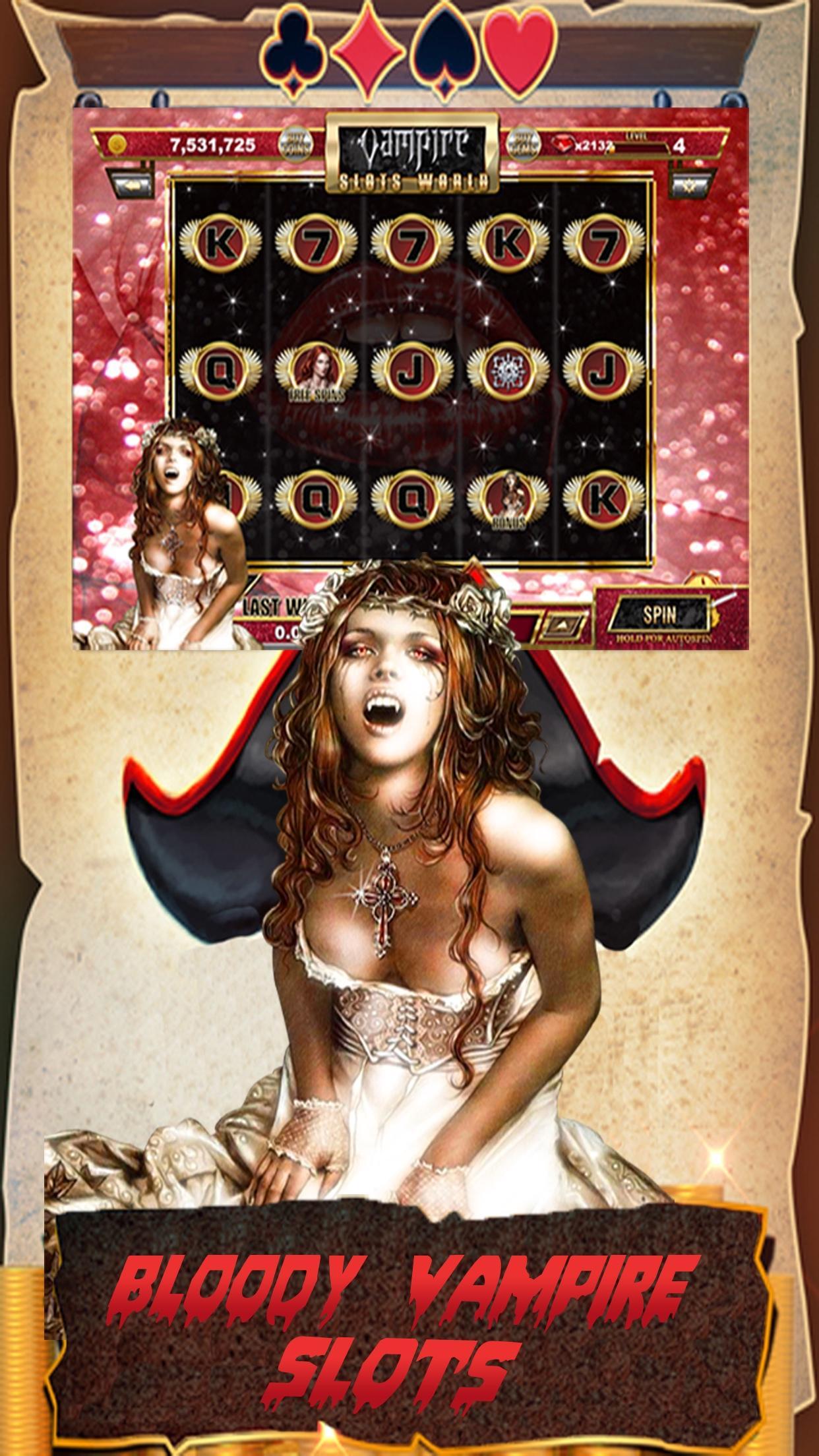 Blood Red Vampire Slots