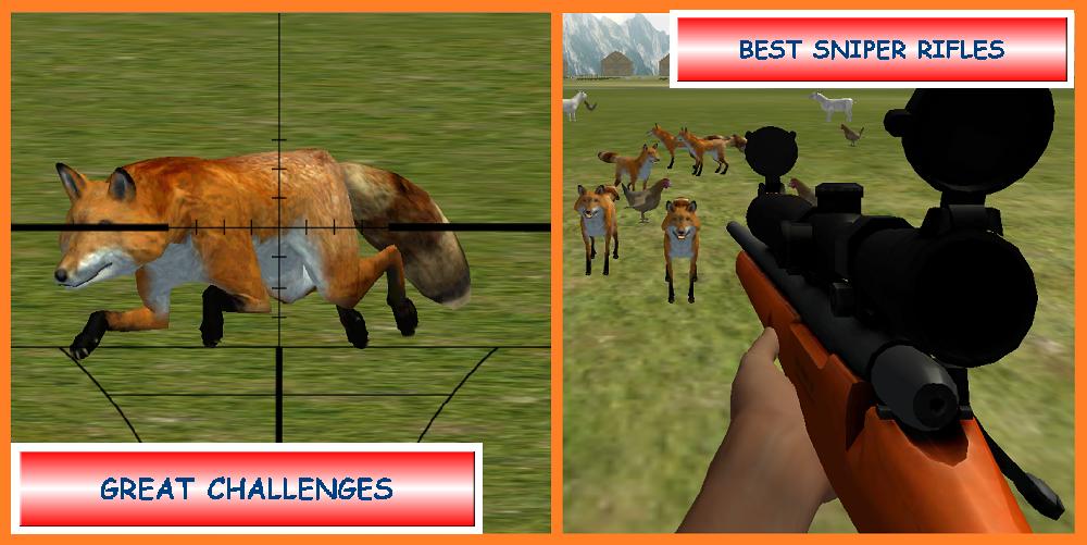 FOX HUNTING: VILLAGE 3D