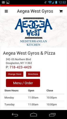 Aegea West Mediterranean Kitchen