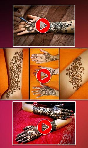 Mehndi Designs Videos