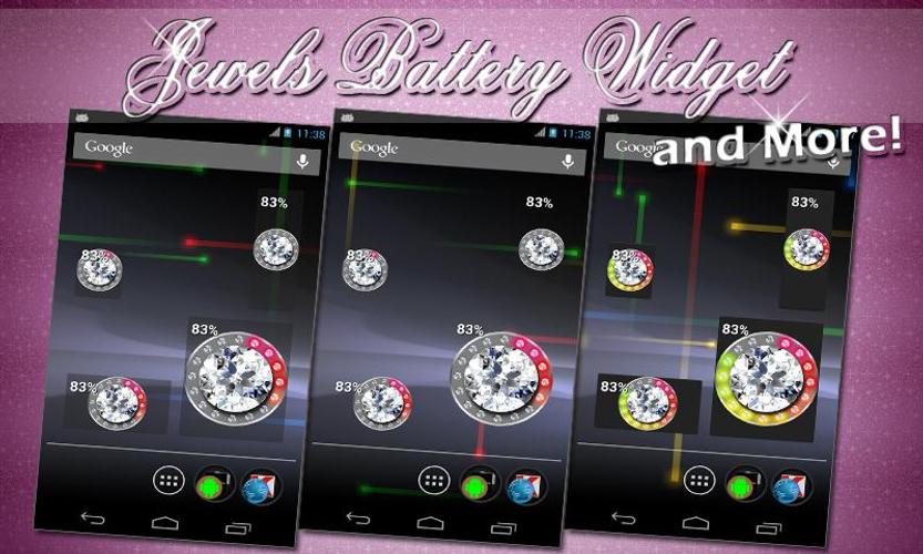 Jewels Battery Widget