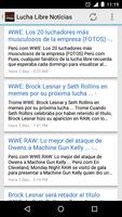 Lucha Libre Noticias