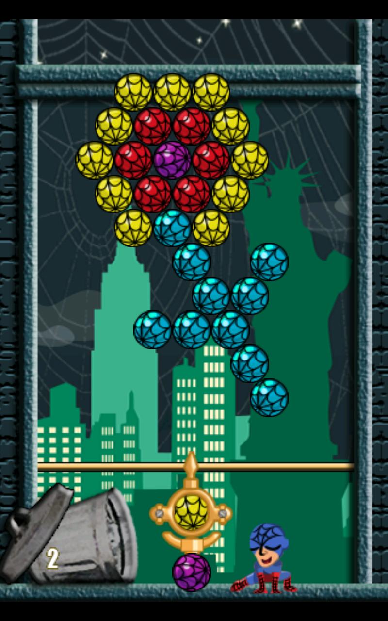 Spider Puzzle Bobble