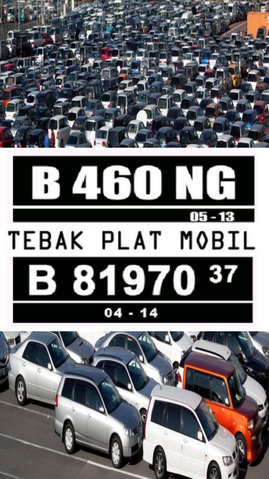 Tebakan Plat Mobil