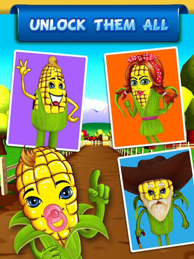 Baby Corn Run 3D Farm Race