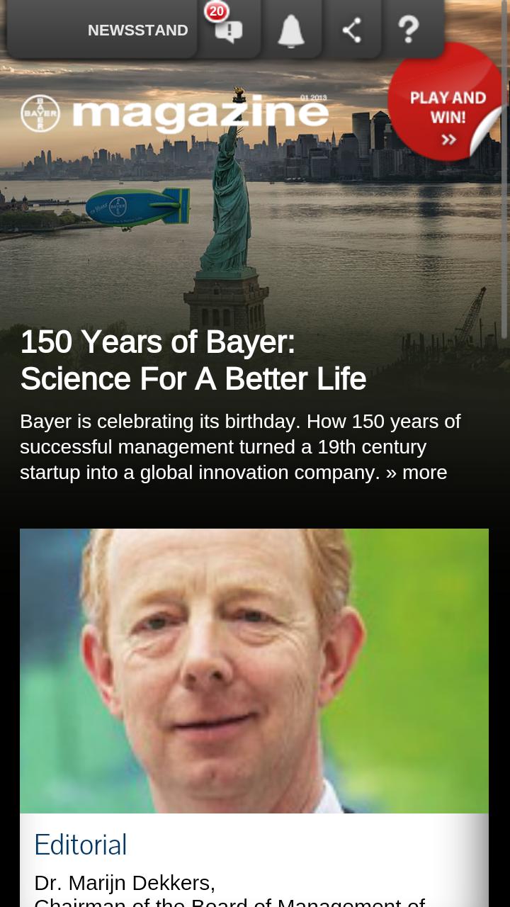 Bayer magazine