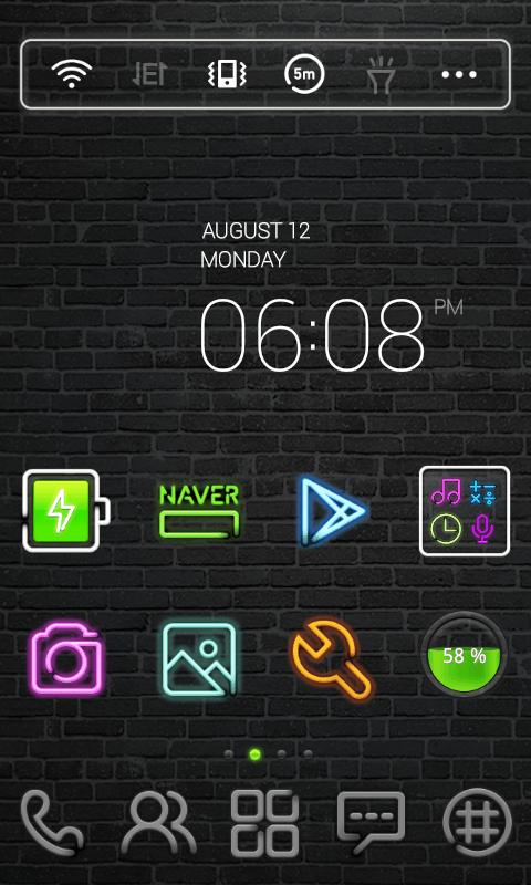 Neon Sign dodol Theme