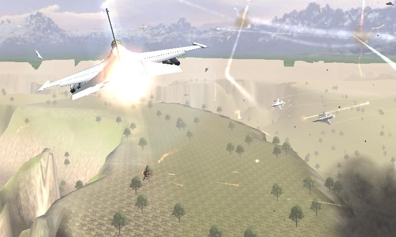 war jet battle